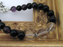 【MEN】アメジスト＆ブルータイガーアイ＆クォーツ